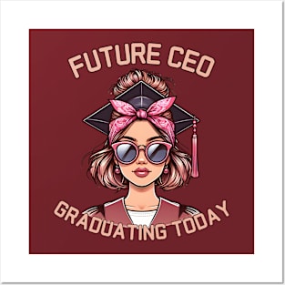 Graduation future CEO Posters and Art